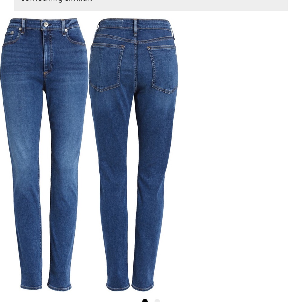 Rag & Bone Nina High Waist Skinny Jeans